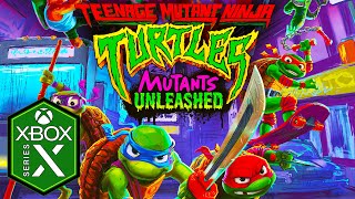 Teenage Mutant Ninja Turtles Mutants Unleashed Xbox Series X Gameplay [Optimized]