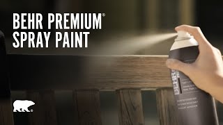 BEHR® Paint: Relaxation ft. BEHR PREMIUM™ Spray Paint