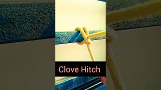 How to tie Clove Hitch Knots Abject #diy #ropework #rope #knotted #trending #vtuber #knot#reels