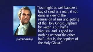 Mormon Baptism of the Holy Ghost