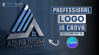 How To Make A Professional Logo In Canva - Lecture No 10