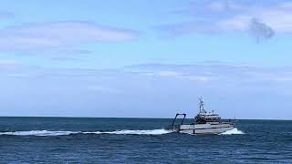 Fishing boat at the IOM