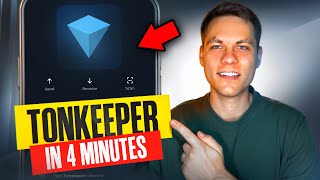 Tonkeeper Wallet Tutorial for Beginners [ Registration, how to deposit, withdraw, and exchange ]