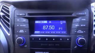 2012 HYUNDAI i40 BLUETOOTH, CD/MP3 PLAYER STEREO