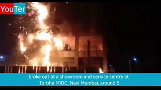 Infinity BMW's Navi Mumbai workshop catches fire |YouTer