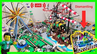 🔴 Dismantling my Water Park and Working on the Amusement Park!