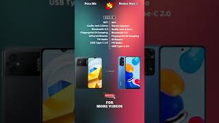 Poco M5 VS Redmi Note 11 #shorts