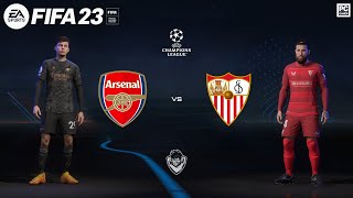 FIFA 23 - Arsenal vs Sevilla - UEFA Champions League 23/24 | PC Gameplay