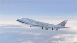 China Airlines Flight 611 - Crash Animation