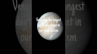 "Longest Day of any Planet!?"🤔🤔 #shorts #creator #knowledge #funfacts