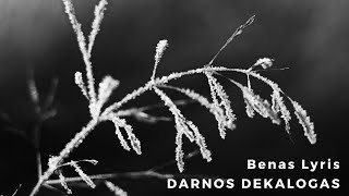 Benas Lyris – Darnos dekalogas MarKo bendruomenei