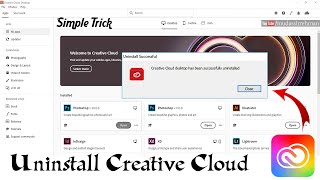 How To Uninstll Adobe Creative Cloud Easily