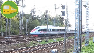 🌍 Sudden appearance of a high-speed train 250+ km/h / Leo Trains