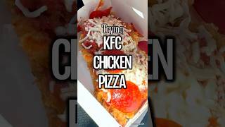 Trying The NEW KFC CHIZZA 🔥 #fastfood #kfc #chizza #shortsfood #foodcritic #vegaslocals #foodvlog