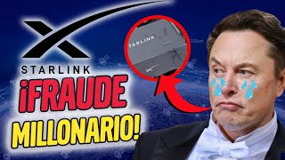 ¡STARLINK NO SIRVE!😱😡 El FRAUDE del INTERNET MAS RAPIDO de Elon Musk