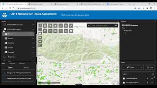 National Air Toxics Assessment Map Tool Demonstration