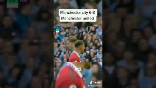 Parte 2 Manchester City vs Manchester United 6-3 premier League