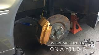 V35 brembo on a Q45