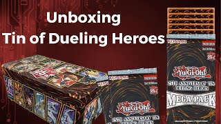 Opening the 2023 Tin of Dueling Heroes!