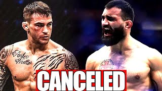 FIGHT IS OFF!!! Dustin Poirier vs Benoit Saint Denis is NOT Happening...but why?