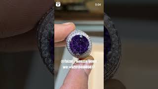 BATU PERMATA KECUBUNG CUSTOM CUT.. HARGA RP 3.5JT(NEGO) #tranding #kecubung #viral #youtube