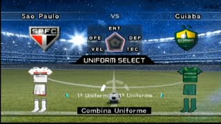 COPA DO BRASIL SÃO PAULO X CUIABÁ OITAVAS DE FINAL - BOMBA PATCH 2024 GAMEPLAY PS2.