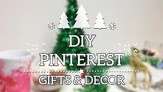 DIY Pinterest Holiday Gift & Decor Ideas!! | Nel Diamond