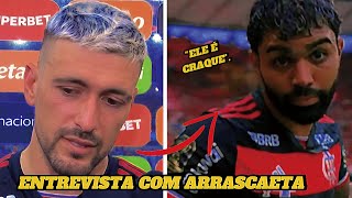 ENTREVISTA DE ARRASCAETA | FLAMENGO VENCE O ATLÉTICO-MG.