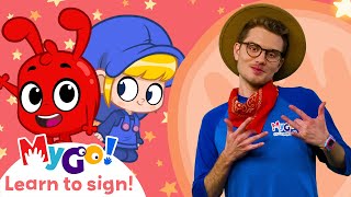 Learn Sign Language with Morphle! | Magic Valentine Pet | MyGo! | ASL for Kids