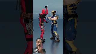 Deadpool vs wolverine #deadpool #marvel #stopmotion #marvellegends #animation #wolverine #funny