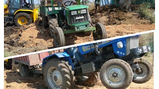 Sonika vs jhon deere tractor