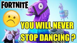 FORTNITE LLAMA NEVER STOP DANCING? - FORTNITE LLAMA PLUSH | SamTheHamTV