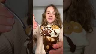 Cookie dough nicecream! Try this! #shorts #SUBSCRIBE for more!