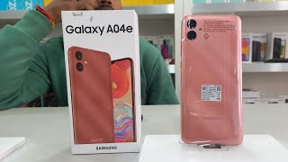 SAMSUNG Galaxy A04e Unboxing and Quick Review | Sunil Mobile