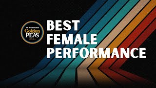 BEST FEMALE PERFORMANCE Nominees - The Golden Peas 2024