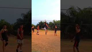 full power spike. abang adek. volly ball #vollytarkam #voliniasterbaru #proliga