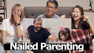 Asian Dad and Daughter React to Dads Who Nailed Parenting | Dads Being Dads