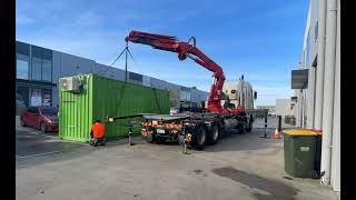 20ft Container Office Crane Lift & Transport. 0414 319 016