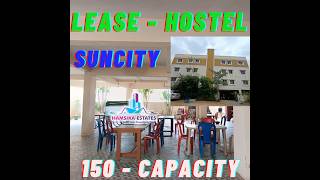 Less Rental Hostel Lease in Hyderabad | Sale Hostel Lease in Suncity | Hostel For Sales in Hyderabad