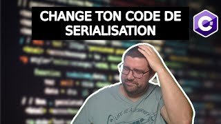 Tu sérialises mal tes objets en C# ... Et ce n'est pas compatible AOT !