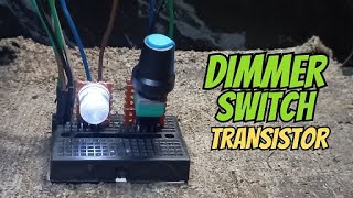 Dimmer Switch Module using Transistor