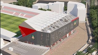 WREXHAM AFC RELEASE NEW KOP STAND PLANS