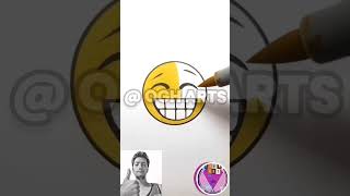 🔅 How to Draw Quick one from The Ultimate Emoji 😁 Coloring Book step by step, EASY? #shorts