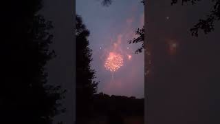 Willis park Atlanta fire works #shorts