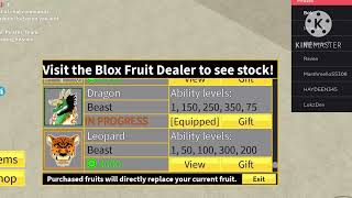 I got perm Kistune! #Blox fruits