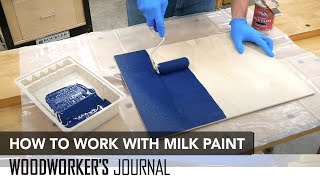 How to Apply Milk Paint | Painting Furniture