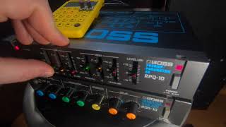 Boss RPQ-10 Preamp/Parametric EQ