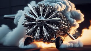 Big ROLLS ROYCE ENGINES Cold Starting Up and Cool Sound 3