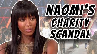 Naomi used charity money for cigarettes?