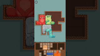 Block puzzle cat part - 34 #3dgames #cat #puzzle #shorts